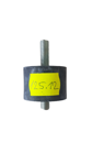 SILENTBLOK   125.12     D36 x H26  M8 x 10  , M8 x 23