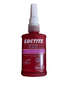 LOCTITE 222 - zaisťovač skrutiek, nízkopevnostný   50 ml