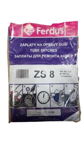 Záplata ZS 8 na opravu duší  - priemer  120 mm    (10 ks)