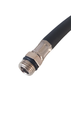 pneumatická hadica zo štipcom - 300 mm