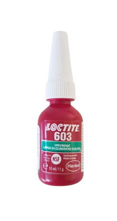 LOCTITE 603   -   upevňovanie ložísk , puzdier a klinov 10 ml.