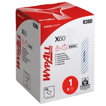 WYPALL Utierka, X60 General Clean  Cloths 8380